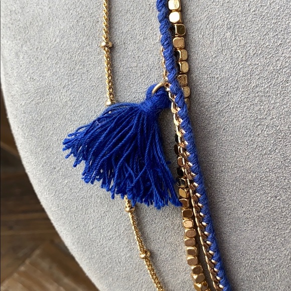 Colorful Tassel & Beaded Necklace - Picture 2 of 7